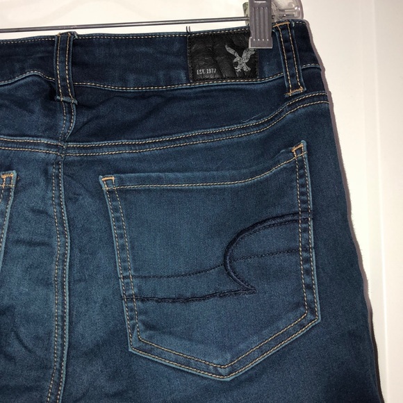 Dark blue skinny jeans (jegging style) - Picture 4 of 7